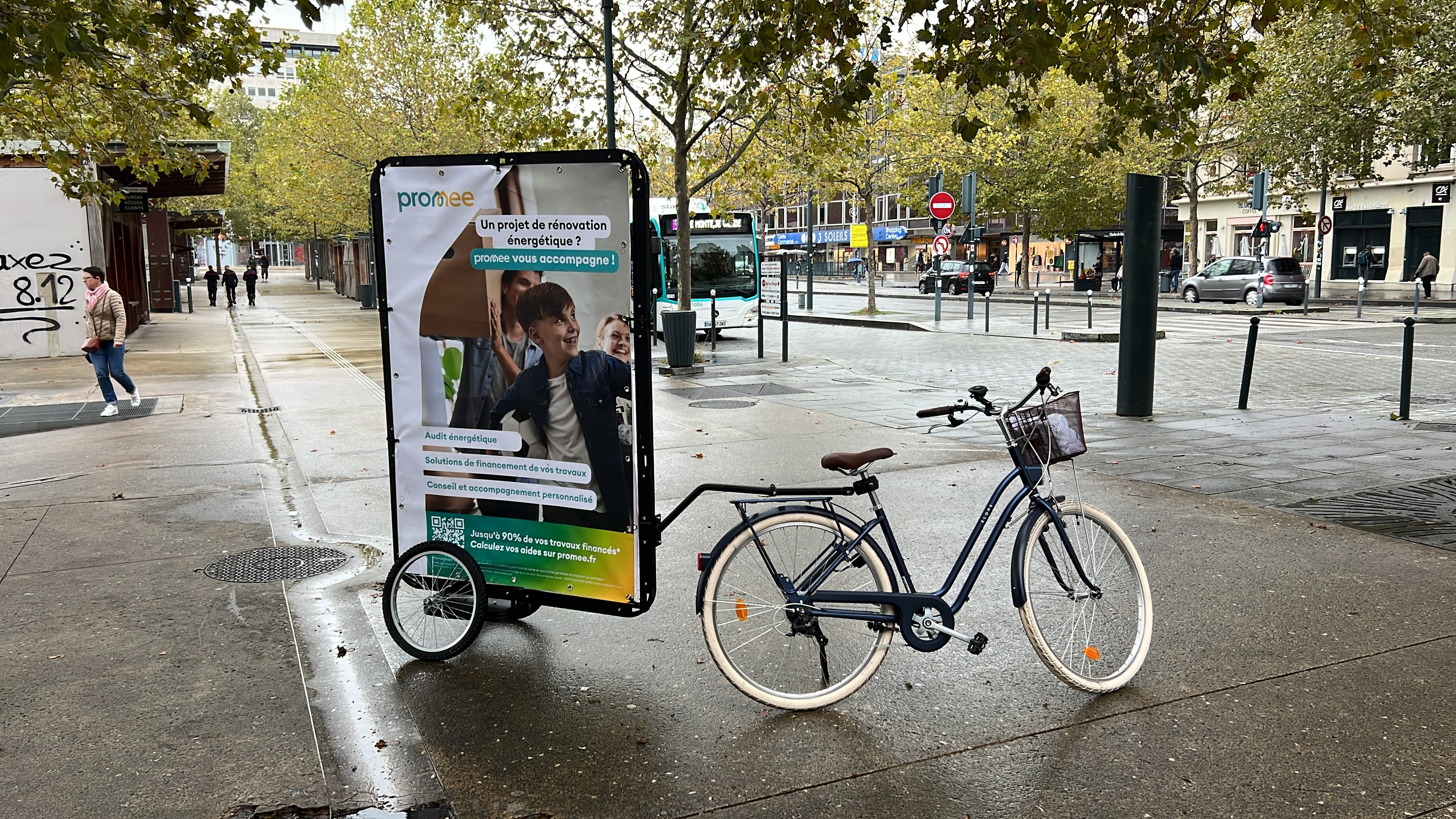 Image de Vélo publicitaire
